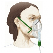 Venturi oxygen mask